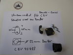 Growing base CEV 40488 for handlebar switch, oval