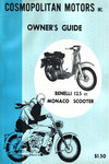 Fahrer-Handbuch Benelli 125cc Monaco Scooter